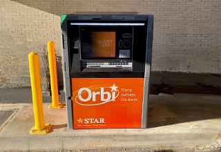 A picture of STAR Bank's Orbi machine