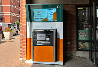 A picture of STAR Bank's Orbi machine