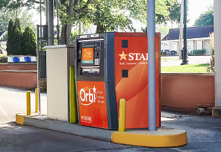 A picture of STAR Bank's Orbi machine